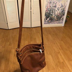 brown crossbody purse